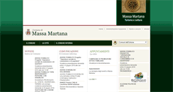 Desktop Screenshot of comune.massamartana.pg.it