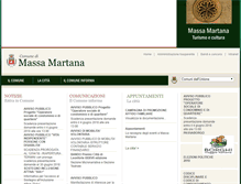 Tablet Screenshot of comune.massamartana.pg.it